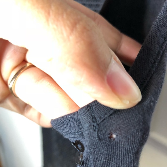 Micheal by Micheal Kors Sequined Black Blouse - Picture 6 of 8